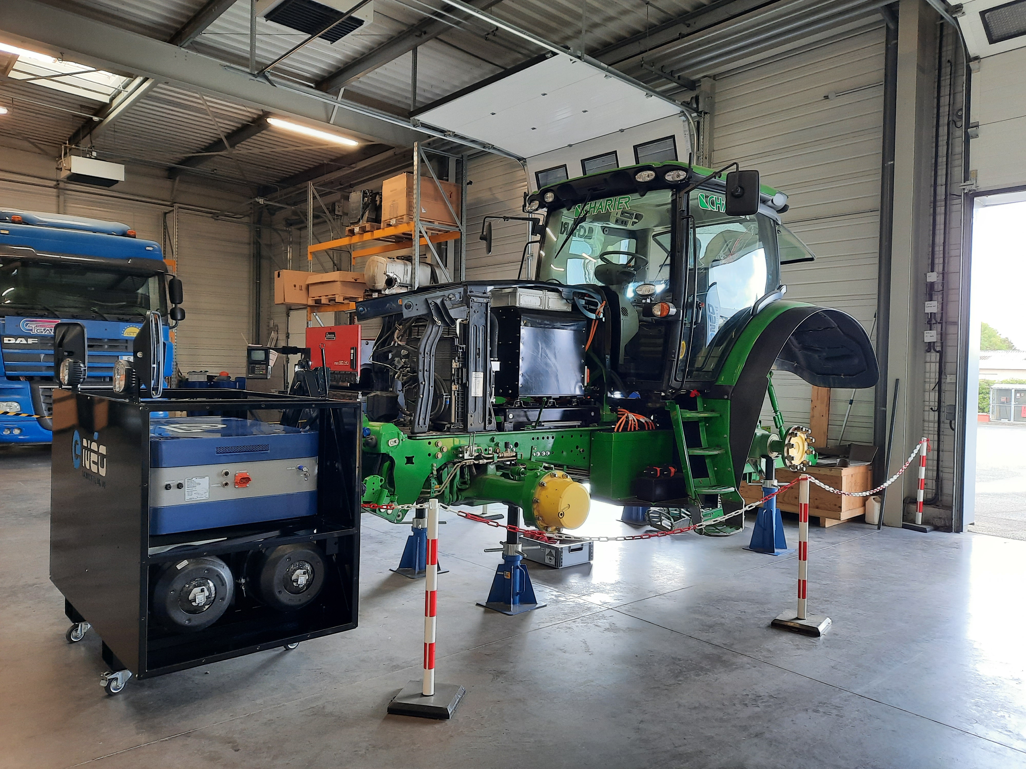 Transformation tracteur CHARIER