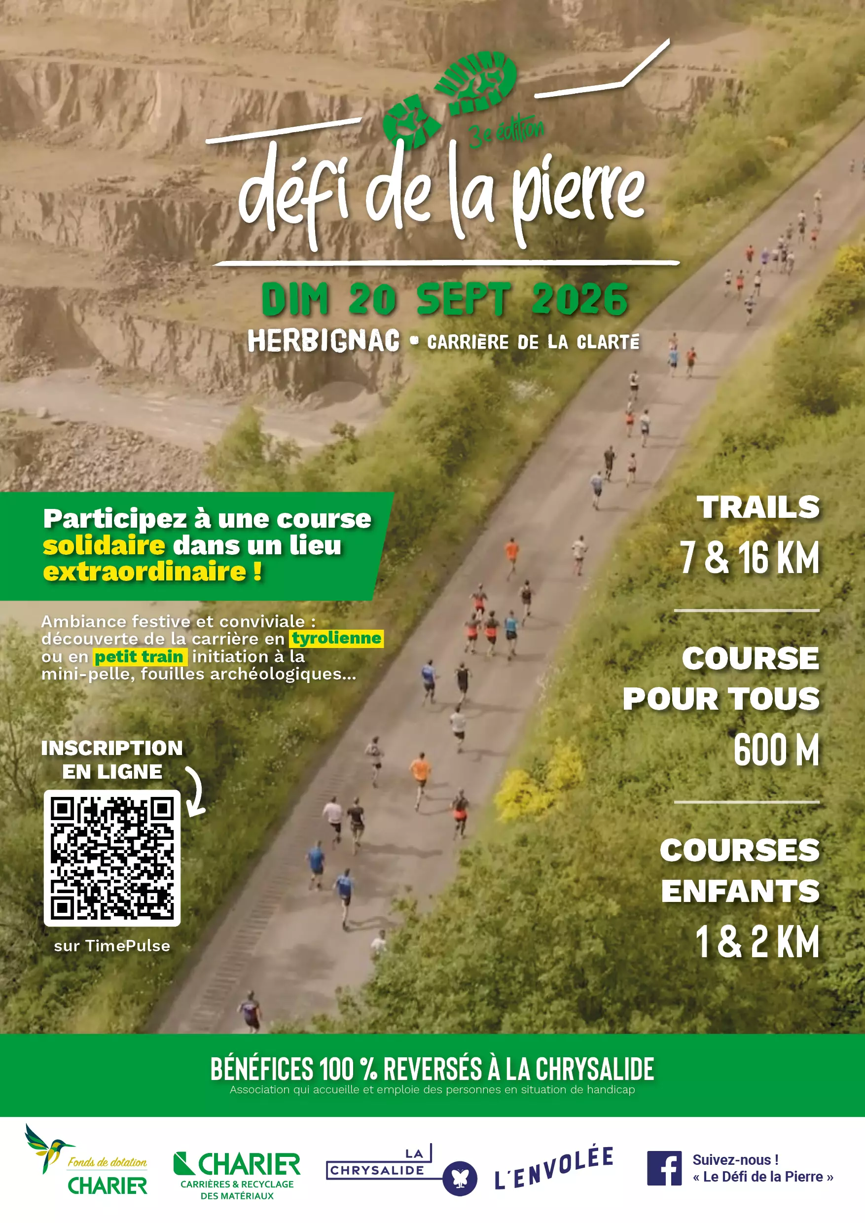 AFFICHE A3 Defi de la Pierre 2026